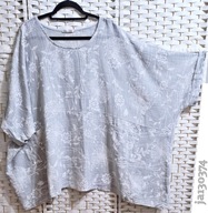 UROCZA WŁOSKA OVERSIZOWA W DMUCHAWCE Z KIESZENIAMI ok 58-62