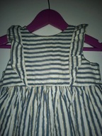 ŚLICZNA POŁYSKUJĄCA SUKIENKA__74/80