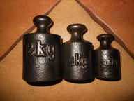 STARE ODWAŻNIKI 2 1 0.5 KG