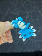 Aksolotl Aksi TOTI breloki PRZYTUŁAPKI