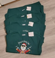 Mega paka zestaw 4 bluz świątecznych Boże Narodzenie S, M, L, XL