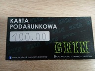 Voucher do sklepu Grin na kwotę 100 zł
