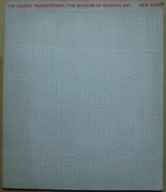 THE MUSEUM OF MODERN ART,NEW YORK -THE OBJECT TRANSFORMED -katalog 1966 rok