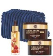 RICHE CREME: 1 x Krem Noc + Dzień + Serum Różane + Kosmetyczka YVES ROCHER