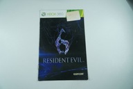 Instrukcja Resident Evil 6 Xbox 360