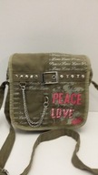 TOREBKA MIEJSKA LISTONOSZKA NA RAMIĘ PEACE LOVE