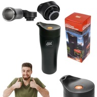 KUBEK TERMICZNY TERMOS NA KAWĘ HERBATĘ ANTYPOŚLIZGOWY Z BLOKADĄ POKRYWY