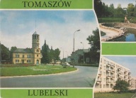 TOMASZÓW LUBELSKI - RYNEK - RATUSZ - PARK - OSIEDLE IM. MATEJKI
