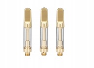 CARTRIDGE GOLD CBD 0,5ml do Vape-Pen Waporyzator zestaw 3 szt.
