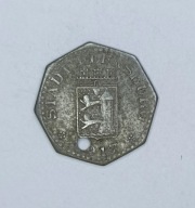 FLENSBURG - 5 PFENNIG 1917 - żelazo / magnetyczna