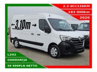 RENAULT MASTER L2H2 2,3dCI/136KM KLIMA CZUJNIKI KAMERA ANDROIDAUTO