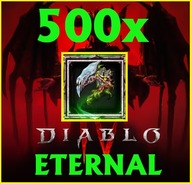 Diablo 4 ETERNAL WIECZNOŚĆ 500x Betrayer Husk Truchło Zdrajcy Belial