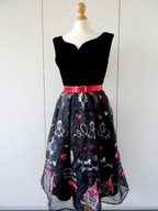 DERHY HAFTOWANA KOLOROWA EFEKTOWNA WIZYTOWA 36