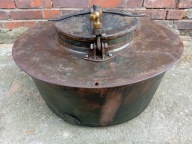 Piękny Stary Kocioł Garnek Kociołek Parnik