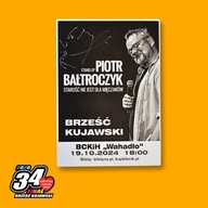 PLAKAT Z AUTOGRAFEM - PIOTR BAŁTROCZYK