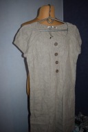 Fart Two Piękna sukienka lniana letnia prawie nowa _36