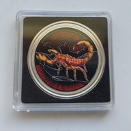 500 francs Scorpion colorized deathstalker 2017 r.