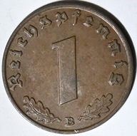 III Rzesza. 1 reichspfennig 1939 B