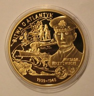 POLACY W II WOJNIE ŚWIATOWEJ - BITWA O ATLANTYK - IDEALNY, MENNICZY