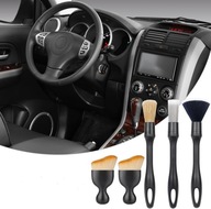 Zestaw 5 Pędzli Detailingowych |Precyzyjne Czyszczenie Wnętrza Auta Premium