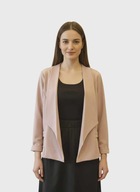 Forever brudnoróżowa narzutka / marynarka XL 42 oversize cardigan – trend