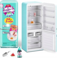 ZURU MINI BRANDS FILL THE FRIDGE WYPEŁNIJ LODÓWKĘ ZESTAW MINI LODÓWKA 8+