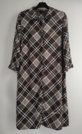 SOLAR SUKIENKA KOSZULOWA W KRATĘ r.42