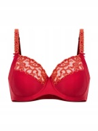 Śliczny biustonosz Felina 295 Bolero 90B campari