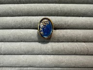 Ręcznie robiony regulowany pierścionek unikalna biżuteria pomysł na prezent