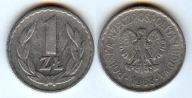 Moneta 1 Zloty - 1968 - PRL - Aluminium
