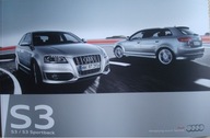 AUDI S3 S3 SPORTBACK 2009 MEGA HIT Prospekt