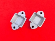 2x wspornik aluminiowy podstawa resora pod resor Fiat 126p 126 NOWE