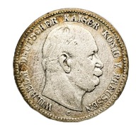 2 marek z 1876 roku, przedstawiająca Wilhelma I (Wilhelm I król Prus