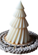 Świeczki sojowe świąteczne Choinka, świeczki naturalne świeczka na Święta