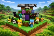 Stojak na Figurki Kinder Joy Minecraft | Półka Ekspozytor | Organizer