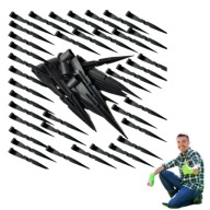 SZPILKA KOTWA UCHWYT NA WĄŻ 16MM DŁUGOŚĆ 16CM 100 SZTUK LINIA KROPLUJĄCA