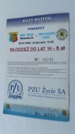 bilet ODRA Wodzisław - ZAGŁĘBIE Lubin 2003