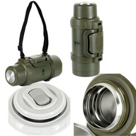 TERMOS KUBEK TERMICZNY 1600 ML TAKTYCZNY WOJSKOWY NA PODRÓŻ WYCIECZKĘ