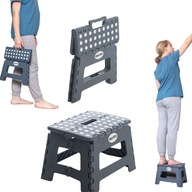 TABORET SKŁADANY KUCHENNY WARSZTATOWY STOŁEK DO TOALETY PODEST SCHODEK 22CM