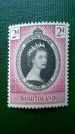 Basutoland koronacja Elżbiety II * QEII kolonie angielskie brytyjskie