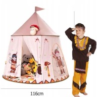 NAMIOT DLA DZIECI DO DOMU POKOJU DOMEK PAŁAC ZAMEK WIGWAM INDIAŃSKI TIPI