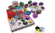 Pokemon 12 SZT Pokeball + 12 sztuk figurek