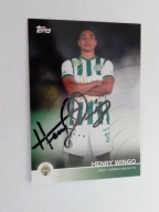 Karta topps autograf Ferencvarosi Henry Wingo 2021/22