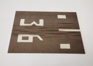 Podstawka "Płyta lotniska 13" skala 1:144 roz.A5 druk PCV 3mm