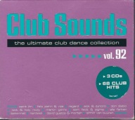 3 CD - Club Sounds Vol. 92 (2020) (Sony Music) (Digipak)