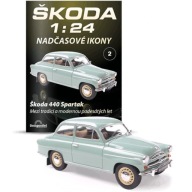 SKODA 440 SPARTAK Škoda nadčasové ikony nr 2 DeAgostini 1:24 Kultowe PRL