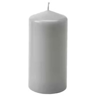 ŚWIECA TRADYCYJNA PARAFINOWA POPIELATA 27 cm