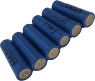 Akumulator Ogniwo Bateria 18650 ICR18650-22F 2200mAh 4A Używany 6 sztuk