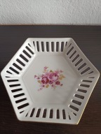 PORCELANOWA AŻUROWA PATERKA LICHTE