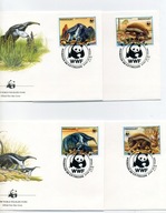 A45280)WWF-FDC Ssaki: Paraguay 4225 - 4228